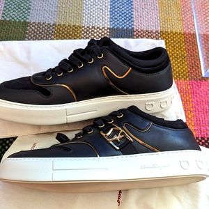 Salvatore Ferragamo men's low norris sneakers